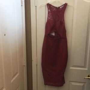 FINAL MARKDOWN Ginger Fizz Ming Dynasty Lacy Dress (S)